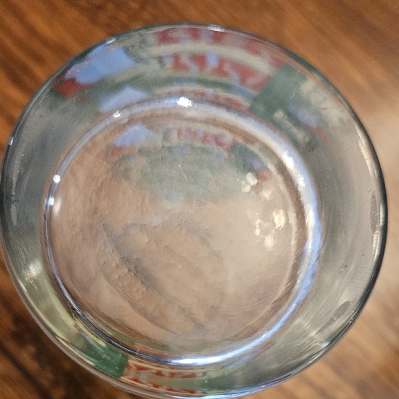 Five Vintage 1980s HOMCO Christmas Tree 8oz High Ball Glasses. - Picture 8 of 9